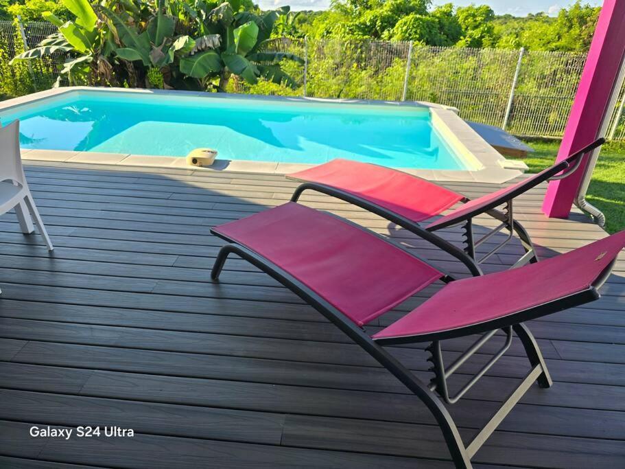 Bungalow Tout Confort & Piscine Privee - Helleux サンタンヌ エクステリア 写真